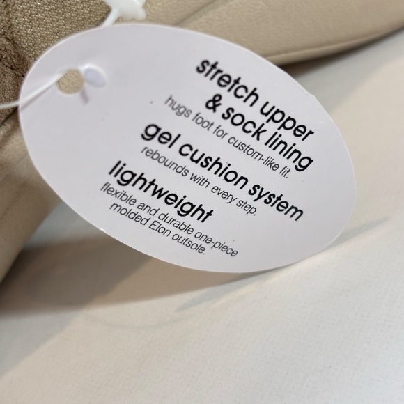 Easy Spirit e360 Women's Slip-on SZ 9.5 Cream Tan Gray Riptide Clogs NWT - Picture 7 of 9